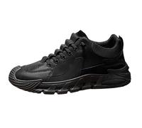 OBiQuzz Zapatillas Deportivas Hombres Verano Ligero,Zapatillas Hombre Ortopédico, Negro , 40 EU