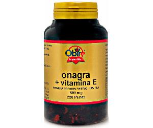 Obire Aceite de Onagra 500 mg 10% GLA 220 Perlas