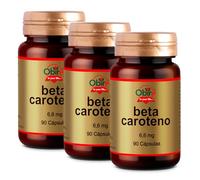 Obire Suplemento alimenticio Beta-caroteno 6,6 mg con Vitamina A 90 perlas