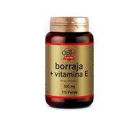 Obire | Aceite de Borraja + Vitamina E 500 mg | 110 Perlas | Síntomas Menstruales | Antioxidante |Rendimiento Físico y Mental