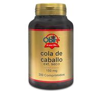 Obire | Cola de Caballo | 150 mg | Efecto diurético | Minerales Potasio y Silicio | 300 comprimidos