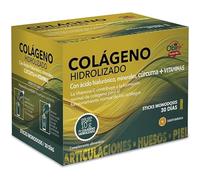 Obire Colágeno Hidrolizado con Ácido Hialurónico, Cúrcuma y Vitaminas, Sabor Naranja, 10g por Stick, 30 Sticks Monodosis