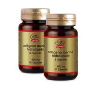Obire | Colágeno Marino + Magnesio 600 mg. | 60 Cápsulas (Pack 2 Unidades) | Salud de la Piel, Huesos y Articulaciones.
