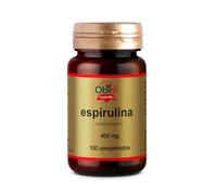 Obire | Espirulina 400 mg | 100 Comprimidos | Fuente de Vitaminas y Minerales | Propiedades Antiinflamatorias y Antioxidantes | Vitaminas C-D-K y del Grupo B