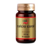 Obire I Comprimidos de Calcio Coral 500 mg | 60 Cápsulas | A Partir de Carbonato de Calcio de Origen Marino | Ayuda a Fortalecer los Huesos