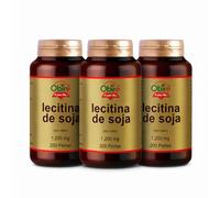 Obire - Lecitina de Soja 1200 mg - 200 Perlas - PACK 3 - Suplemento Alimenticio para Metabolismo de Grasas y Bienestar Digestivo