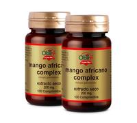 Obire | Mango africano (complex) 200 mg | Extracto Seco 100 Comprimidos (Pack 2 unidades)