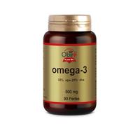 Obire | Omega 3 35%|25% 500 mg | Complemento Alimenticio a Base de Aceites Naturales | No Contiene Gluten ni Lactosa | 90 Perlas