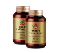 Obire | Perlas de Aceite de Onagra 500 mg | 2 Unidades | 220 Perlas | Contribuye a Aliviar los Síntomas Menstruales | Primera Presión en Frío | 10% GLA | Omega 3-6-9 | Vitamina E