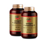 Obire | Perlas de Aceite de Onagra 500 mg | 2 Unidades | 450 Perlas | Contribuye a Aliviar los Síntomas Menstruales | Primera Presión en Frío | 10% GLA | Omega 3-6-9 | Vitamina E