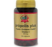 Obire Própolis Plus 400 mg con Echinácea, Tomillo y Vitamina C - 90 cápsulas