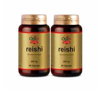 Obire - Reishi 400 mg - 90 Cápsulas - PACK 2 - Suplemento Alimenticio con Extracto de Reishi - Apoyo al Bienestar General