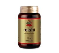 Obire Suplemento Reishi 400 mg – Ganoderma lucidum – 90 cápsulas (Vegano, sin gluten)