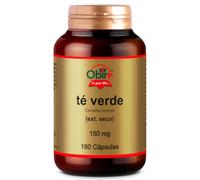 Obire Té Verde Extracto Seco 150 Mg 180 Cápsulas