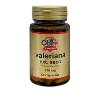 Obire - Valeriana - 60 Cápsulas - Bote para 1 Mes - Favorece la Relajación - Ayuda a Combatir el Estrés y el Insomnio - Facilita Más y Mejor Descanso