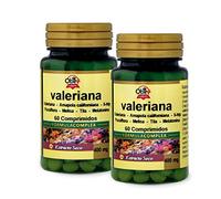 Obire | Valeriana Complex 400 mg | 60 Comprimidos | Pack 2 Unidades | Ayuda para Conciliar el Sueño | Relajante Natural | Con Pasiflora, Tila, Melisa, Amapola, Vit. B12 y Melatonina