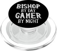Obispo De Día Jugador De Noche Iglesia Navidad Juegos Obispos PopSockets PopGrip para MagSafe