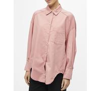 Object Camisa de mujer con cuello. Rosa claro 36