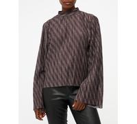 Object Camisa de mujer cuello alto brillo. Multicolor 42 (XL)