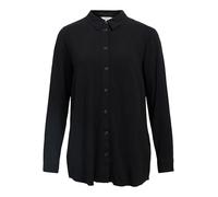 Object Camisa Femenina Mezcla de Lino, Negro 1, 44