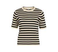 OBJECT Camiseta beige / negro L beige / negro