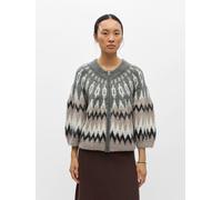 OBJECT Cárdigan 'OBJJAADE DIANA' beige / gris / negro / blanco XS EUR