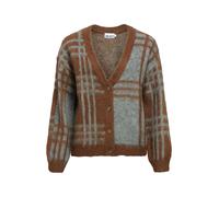 OBJECT Cárdigan 'OBJPIPSY' marrón / gris moteado L EUR