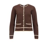 OBJECT Cárdigan 'OBJThess' crema / marrón S crema / marrón