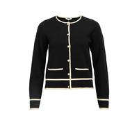 OBJECT Cárdigan 'OBJThess' ecru / negro XL ecru / negro