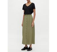 Object Falda larga botones. Musgo 34 (34)