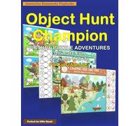Object Hunt Champion: Picture Puzzle Adventures: Ultimate Fun - 105 Find Hidden Object Spot Differences Complete Pictures Puzzles for Kids Ages 6 and over Educational Activity Book