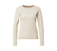 Object OBJTHESS L/S O-Neck Knit Pullover Noos Suter Pulver, Arena, L para Mujer