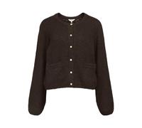 Object Knit Cardigan Objsaggia Re L/S-Chaqueta de Punto Noos, Seal Brown, XL para Mujer