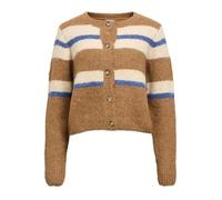 Object Knit Objgalia L/S Re-Cárdigan de Punto Noos, Tannin, XS para Mujer