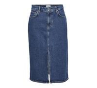 Object Objellen MW Midi Denim Skirt Noos Falda, Medio De Mezclilla Azul, S para Mujer