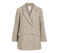 Object Objblaza Le Jacket Noos Abrigo Corto, Humus/Detail:Melange, 42 para Mujer