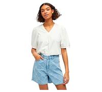 Object Objcaroline S/S Top Noos Blusas, Cloud Dancer, L Mujeres