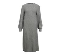 Object Objditte Re L/S Knit Midi Dress Noos Vestido de Punto, Color Gris, XL Mujeres