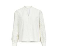 Object Objfeodora Marika L/S Shirt Noos Blusas, Cloud Dancer, M Mujeres