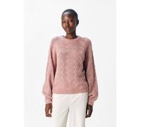 OBJECT Objflora Re L/S Knit Pullover Noos XS Rosa