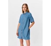 OBJECT OBJFRAME 2/4 RE DENIM DRESS NOOS L Azul