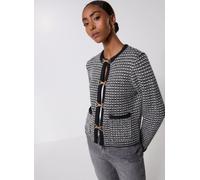 OBJECT Objheli L/S Re Knit Cardigan 141 L Negro