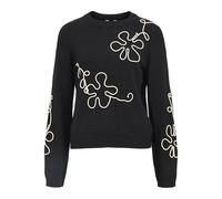 Object Objlaney Rubin LS Pullover Noos Jersey, Negro, XL para Mujer