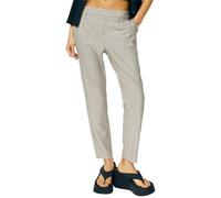 Object Objlisa Slim Pant AOP Noos Pantalón, Sandshell/AOP:Rabbit/Black Checks, 44 Mujeres