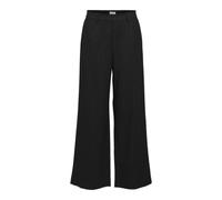 Object Objlisa Wide Pant AOP Noos Pantalón, Negro/Rayas: Gris, 44 Mujeres