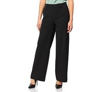 Object Objlisa Wide Pant Noos Pantalones, Negro, 40 para Mujer