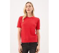 OBJECT Objnoa S/S Re Knit Pullover Noos M Rojo