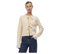 Object Objparvi Noos-Cárdigan de Punto Suéter, Sandshell/Detail:Melange, S para Mujer