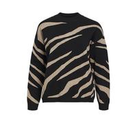 Object Objray Lo L/S Knit Pullover AOP Noos Objray Lo L/S Jersey de Punto AOP Noos Mujer (Pack de 1)