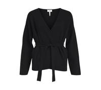 Object Objreynard L/S Cardigan Noos Suéter, Negro, XL para Mujer
